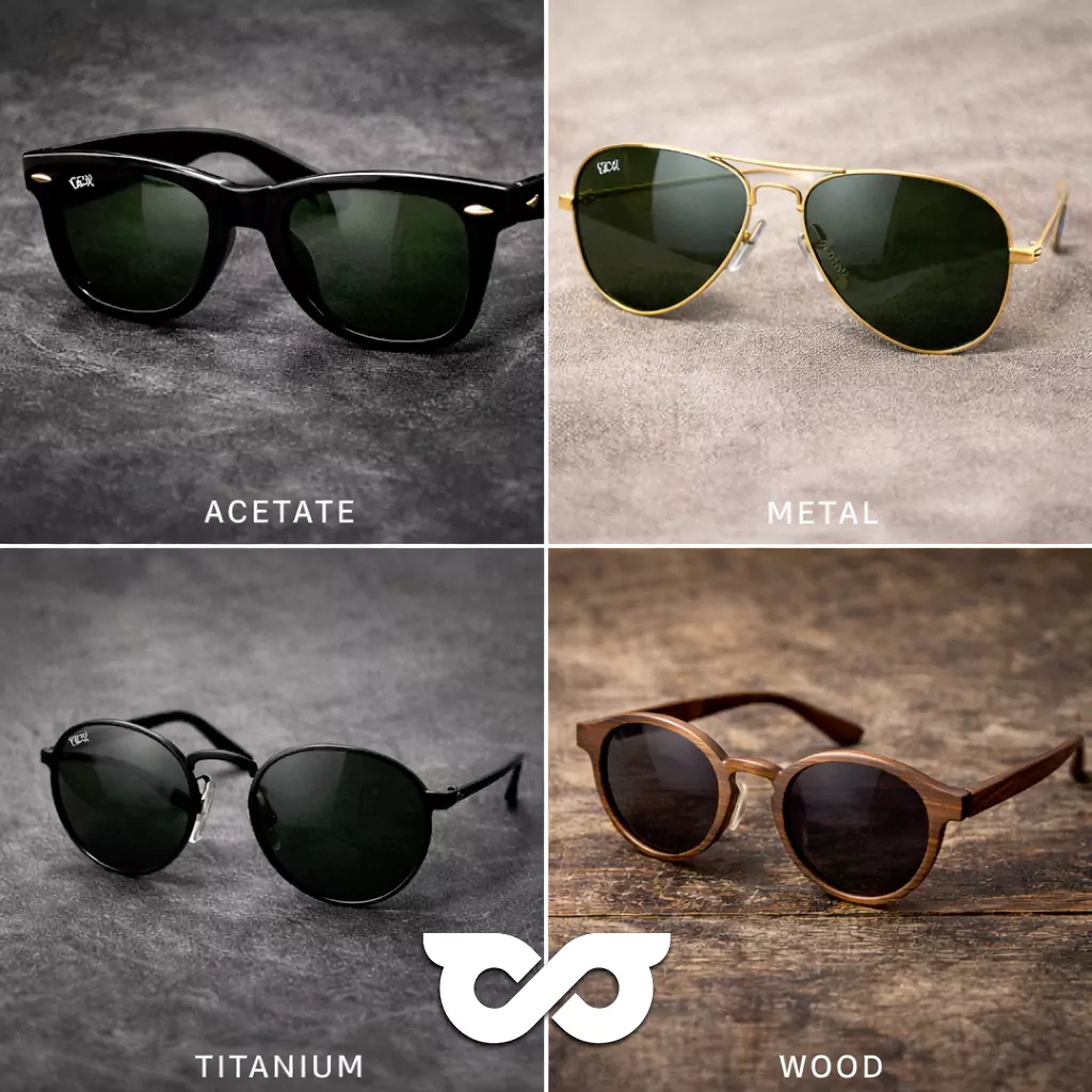 انواع جنس فریم عینک