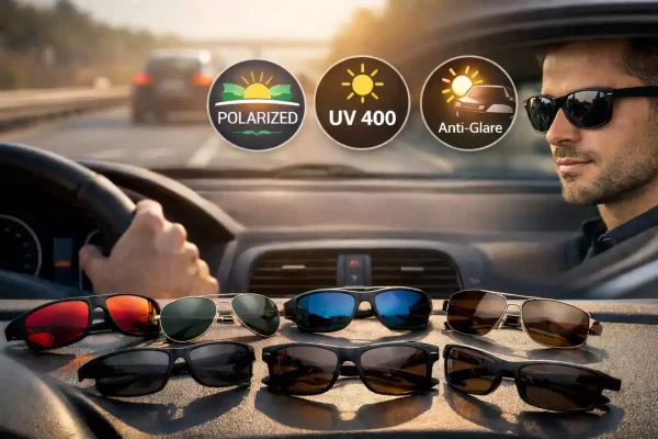 نکات کلیدی برای انتخاب بهترین عینک های آفتابی برای رانندگی