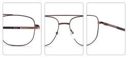 عینک طبی هوگوباس مدل HB56045 - Image 3