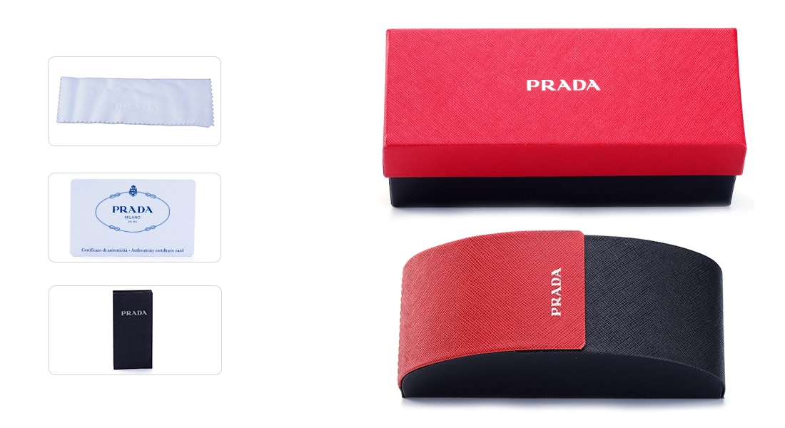 PRADA RED کیس عینک Prada Red - Image 1