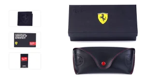 کیس عینک Rayban Ferrari