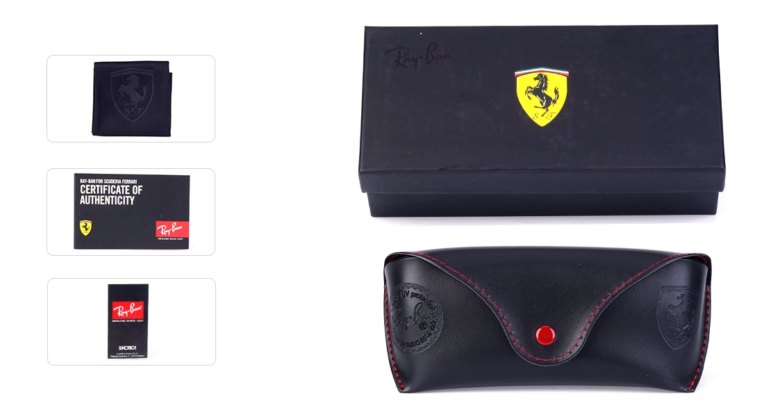 RAYBAN FERRARI کیس عینک Rayban Ferrari - Image 1