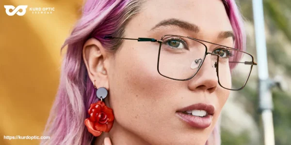 عینک مناسب انواع رنگ مو