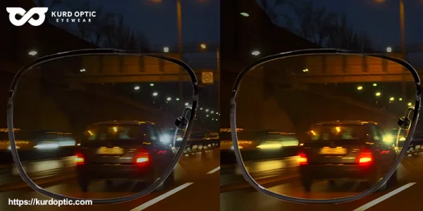 مزیت عینک برای شب