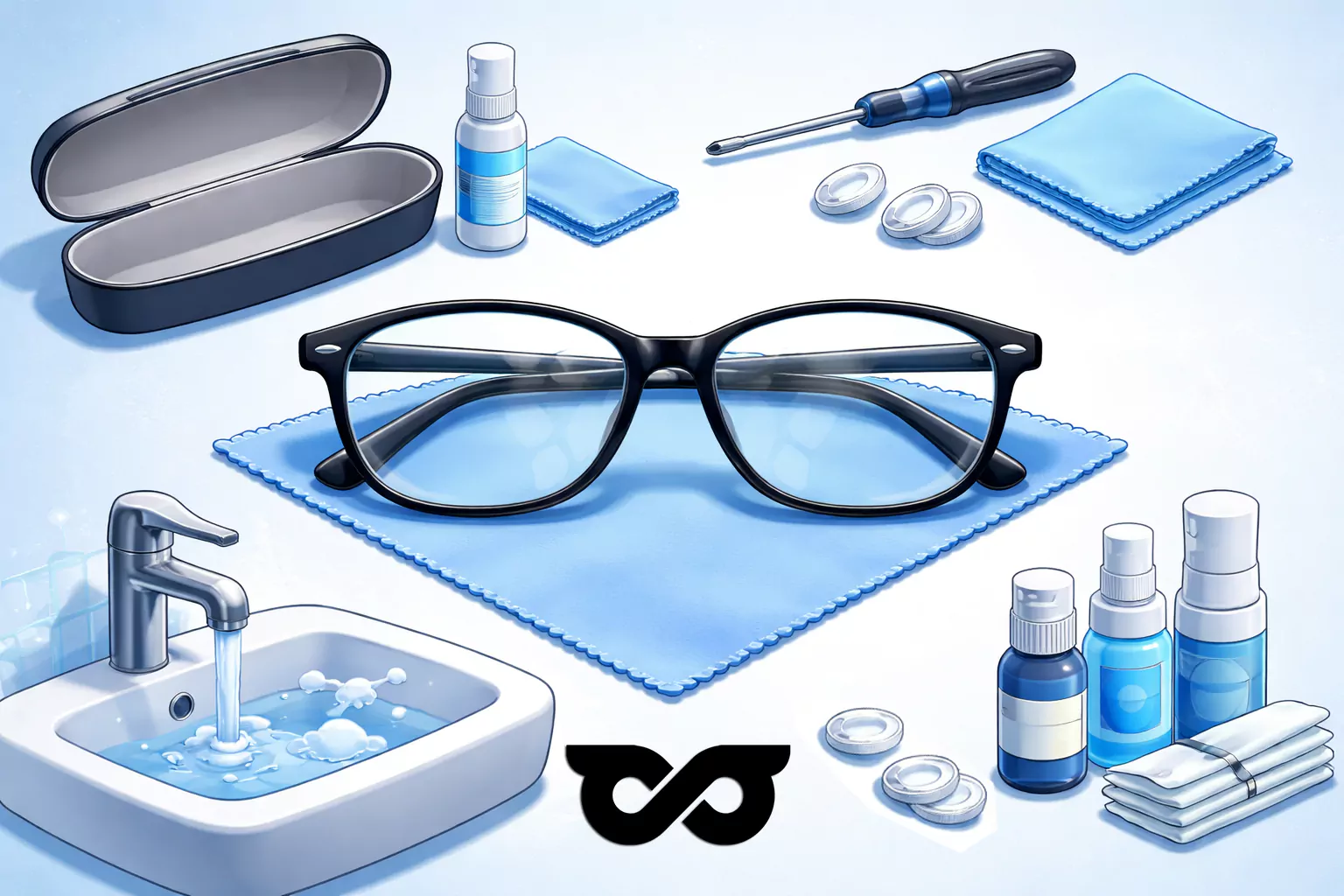 راه های افزایش طول عمر عینک طبی