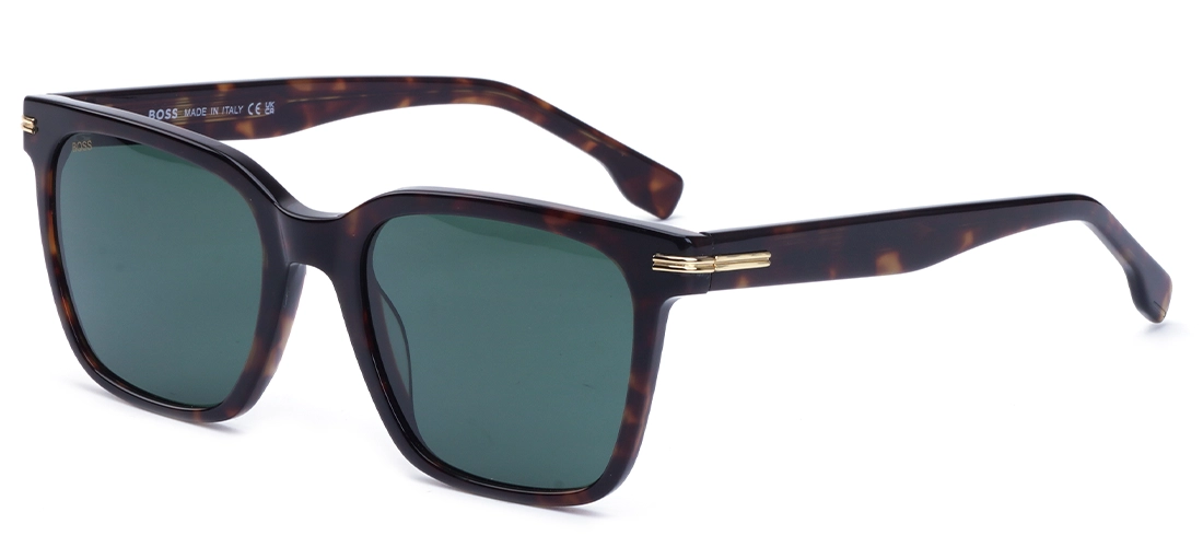 HB1540-HAVANA.GREEN (7) عینک آفتابی هوگوباس مدل HB1540 - Image 1