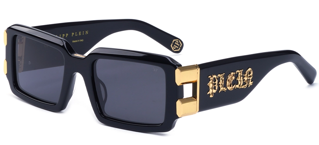 SPP129-GOLD.BLACK (5) عینک آفتابی برند فیلیپ پلین مدل PP129 - Image 1